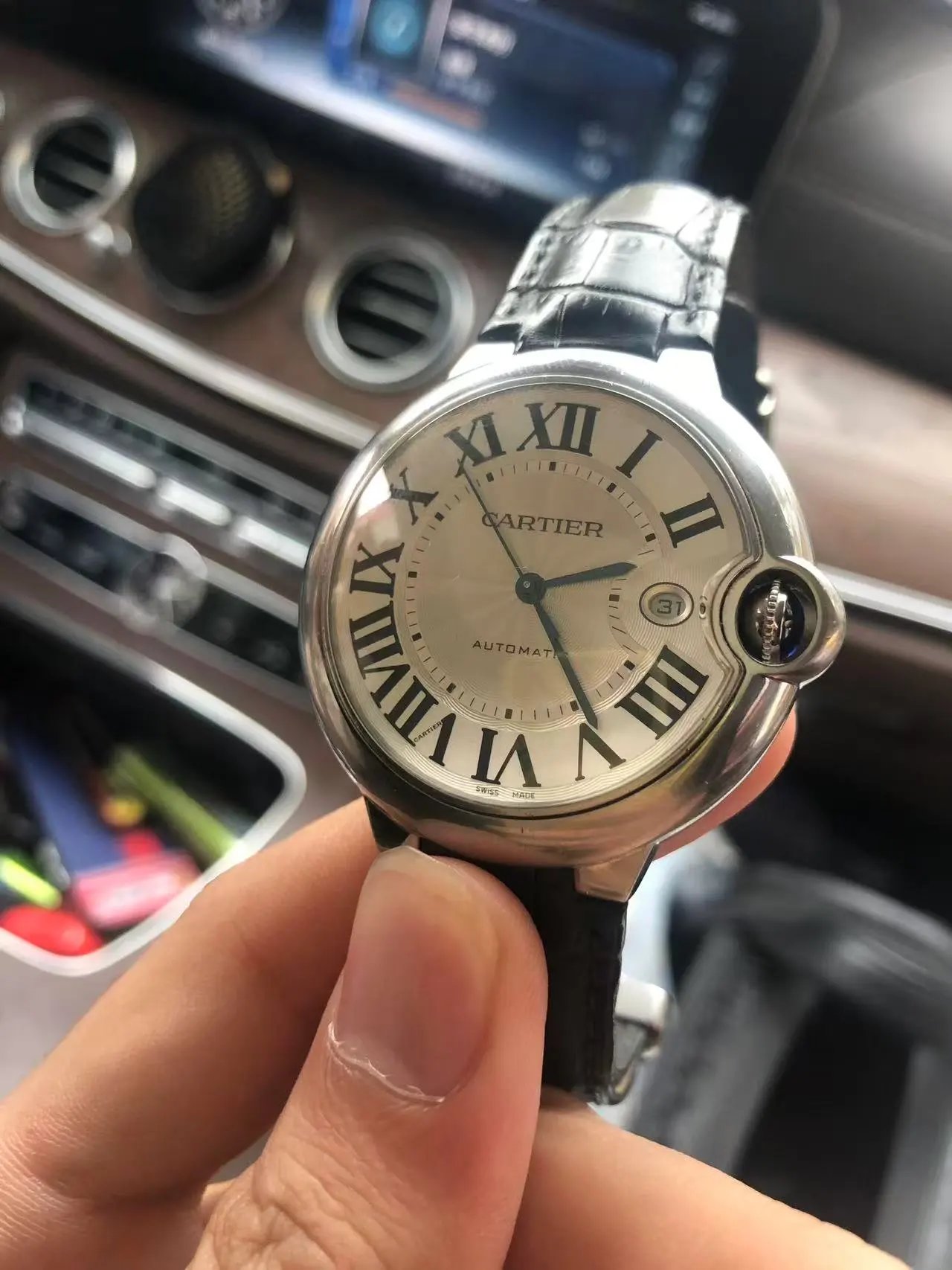 까르띠에 발롱블루 시계 42mm