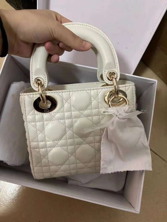 디올 레이디 미니 탑핸들백