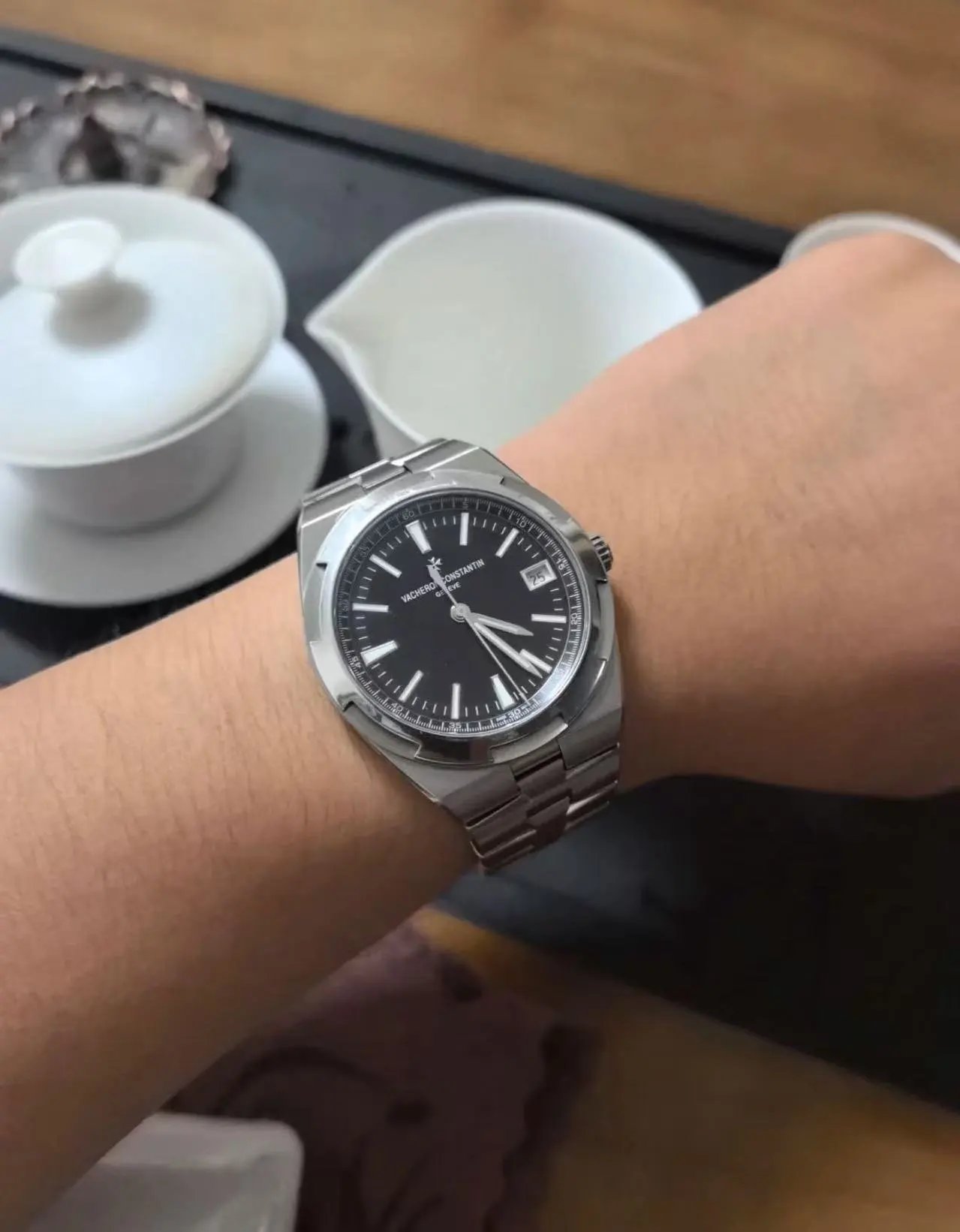바쉐론 콘스탄틴 오버시즈 4500V 41mm 블랙